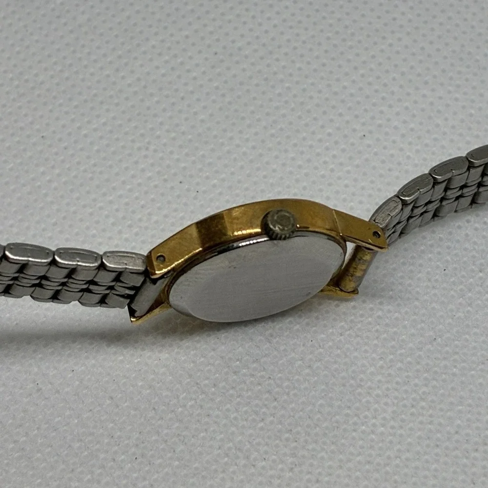 Omega De Ville Swiss Watch Women's 25mm Gold Tone Dial Manual Wind - Runs! - Picture 7 of 17